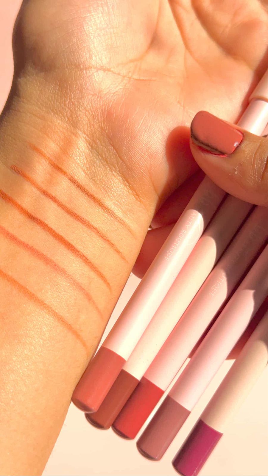 silk matte lip liner set